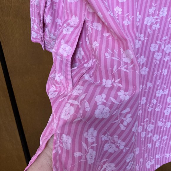 Blair Fiesta 3/4-Sleeve Side-Pocket Button-down Tunic - Picture 10 of 15